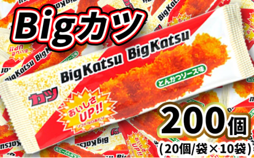 【茨城県常総市】Bigカツ20入X10袋