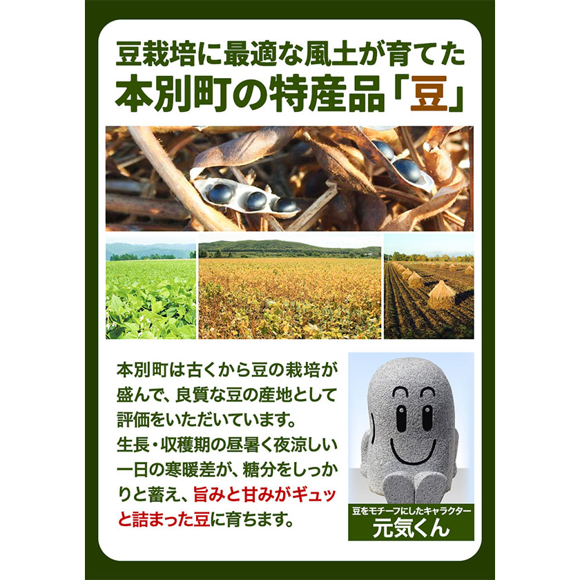 北海道本別町のふるさと納税 令和6年度産 北海道十勝 本別町産 白目大豆5kg 《60日以内に順次出荷(土日祝除く)》本別町農業協同組合 送料無料 北海道 本別町