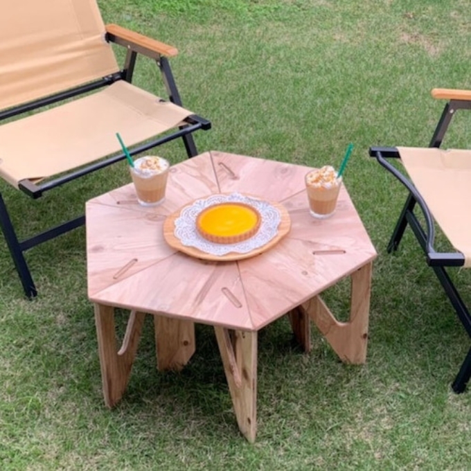 HEXA-TABLE【つどう】[ テーブル アウトドア キャンプ