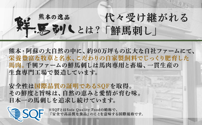 熊本県錦町のふるさと納税 馬刺し 熊本  赤身 ユッケ 霜降り 鮮馬刺し スライス 5種 バラエティーセット 食べ比べ 馬刺 馬肉 肉 お肉 冷凍