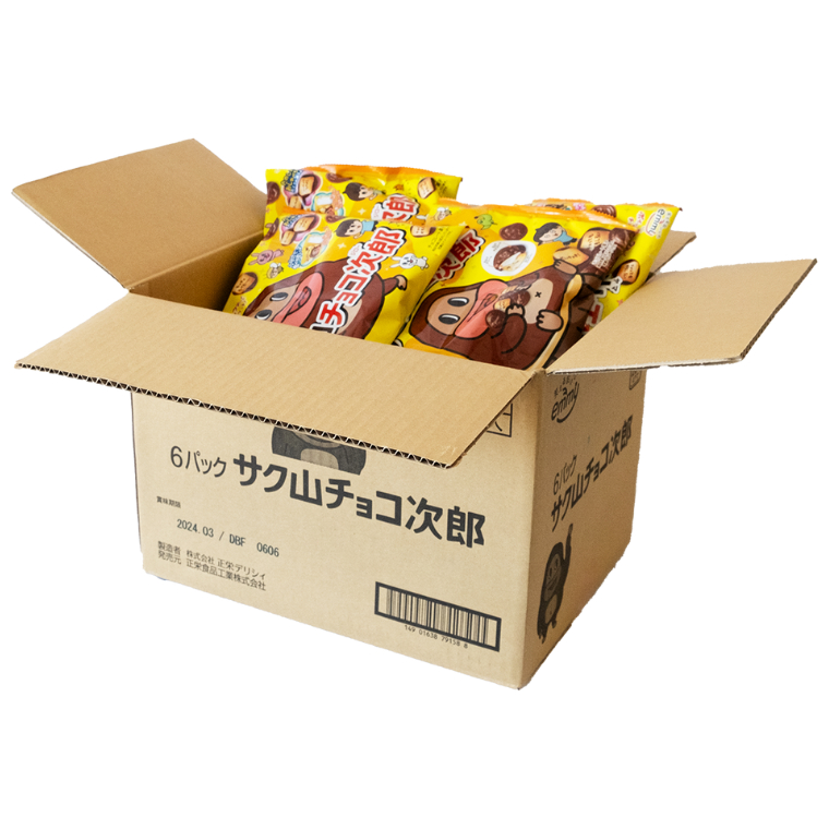 サク山チョコ次郎 6袋入り × 14パック チョコ チョコレート お菓子