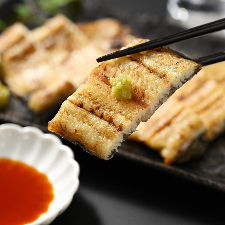 うなぎ 炭火 白焼き 上 2人前 備長木炭使用 老舗増田家 | うなぎ 鰻