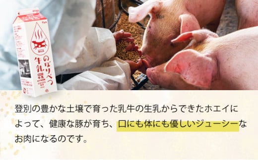 北海道登別市のふるさと納税 ◆4kg◆のぼりべつ豚切り落とし200g×20袋