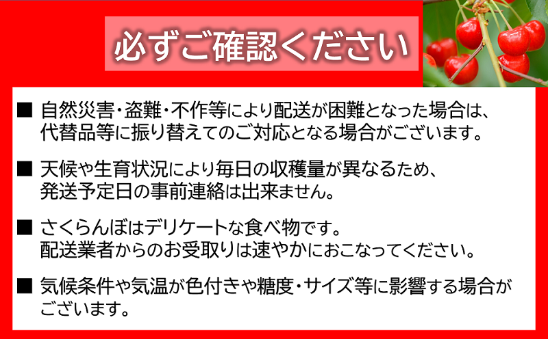 山形県南陽市のふるさと納税 【令和7年産先行予約】 《定期便2回》 さくらんぼ食べ比べ定期便 「佐藤錦・紅秀峰」 各500g (秀品) 『マルエ青果』 果物 くだもの フルーツ 山形県 南陽市 [1888]