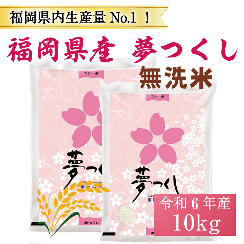 令和5年産 福岡県産米夢つくし10kg お米 白米 厳選ブランド米 米10kg