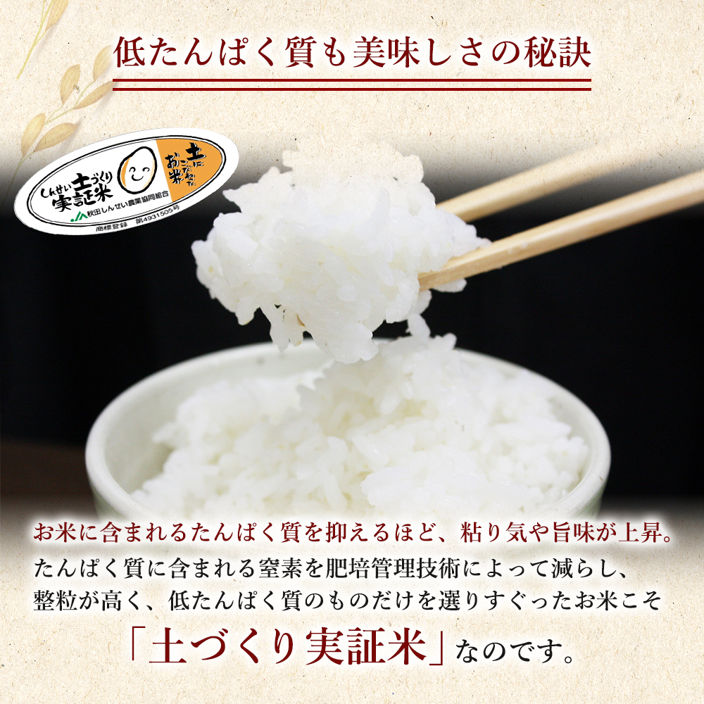 〈定期便〉 あきたこまち 白米 10kg（5kg×2袋）×3回 計30kg 3ヶ月 令和5年 精米 土づくり実証米 毎年11月より 新米 出荷