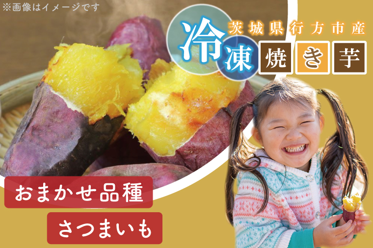 茨城県行方市のふるさと納税 【2025年1月中旬より順次発送】熟成紅はるかの冷凍焼き芋約3kg＋おまかせ品種さつまいも　合計約3.3kg！(EY-4)