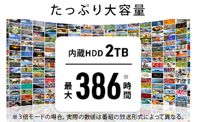 BUFFALO/バッファロー nasne（R）・録画容量拡張用HDD 2TBセット 愛知県日進市 セゾンのふるさと納税