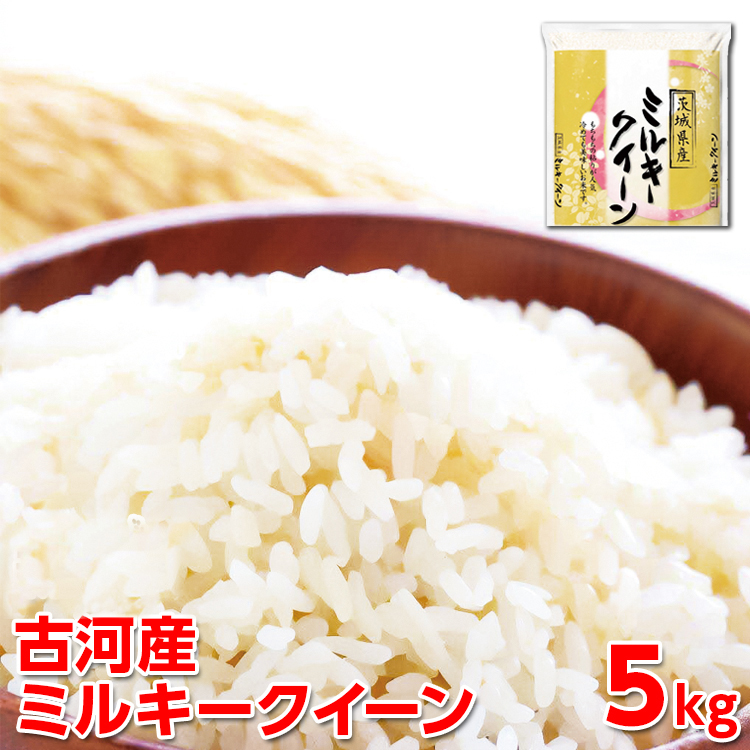 [新米]令和6年産 古河産ミルキークイーン(5kg) | 米 こめ コメ 5キロ ミルキークイーン みるきーくいーん 古河市産 茨城県産 贈答 贈り物 プレゼント 茨城県 古河市 直送 産地直送 送料無料 _DP08