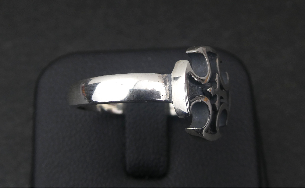Iron cross ring アイアン クロス リング ｜ シンプル 指輪 普段使いし