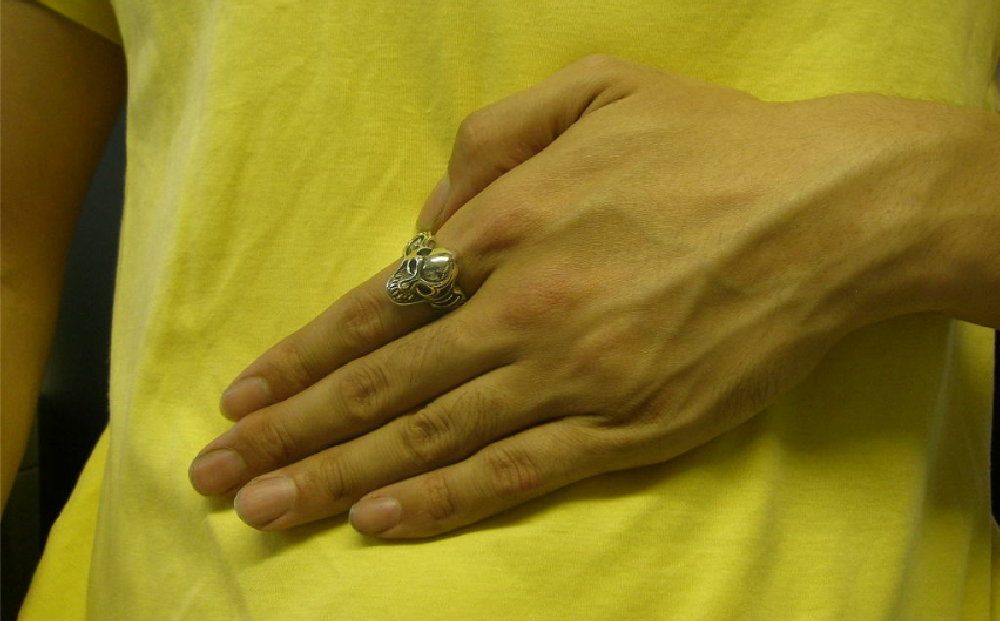 ふるさと納税 アクセサリー リング 茨城県 常総市 Symbol skull ring シンボル スカル リング ボリュームのある 指輪 Symbol skull ring シンボル スカル リング ボリュームのある