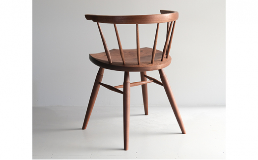 木工yamagen Crescent chair［walnut］【椅子 無垢 木 ウォールナット】|