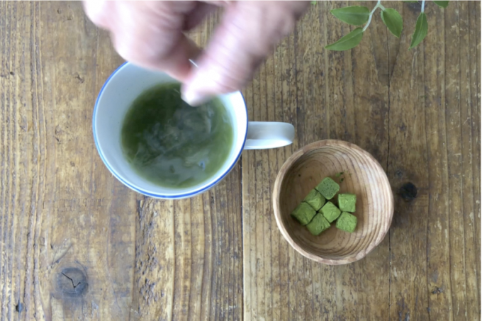 コロコロ抹茶キューブ　柚子風味（微糖）（30個入り×4箱）|高田茶園茶濃香