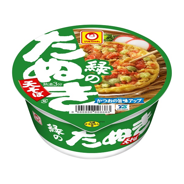 山梨県甲斐市のふるさと納税 【防災セット】「緑のたぬき天そば 東」　[1ケース(12食入り)]・「甲斐のうまい水 龍王源水」[490ml×24本]