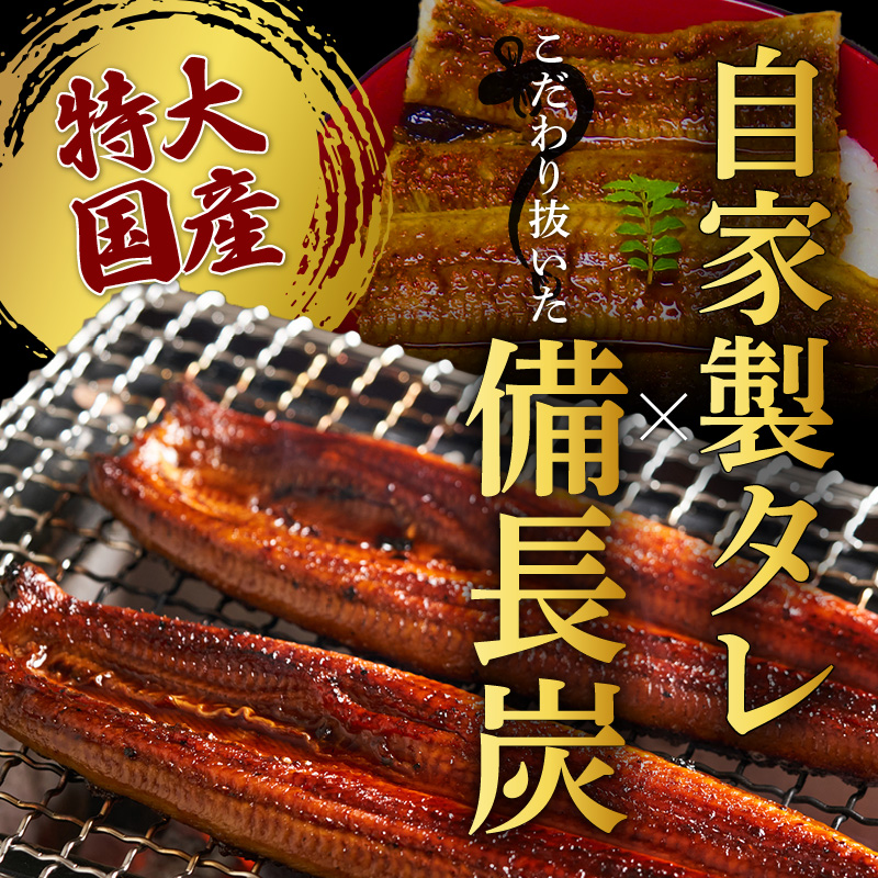 R6102_紀州備長炭焼き 特大 うなぎ 蒲焼き(国産) | 和歌山県湯浅