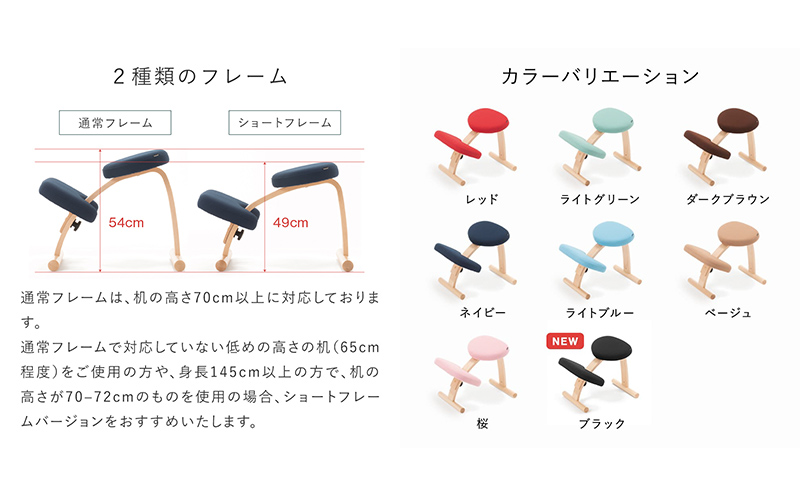 バランスチェア・イージー（ダークブラウン） たくも