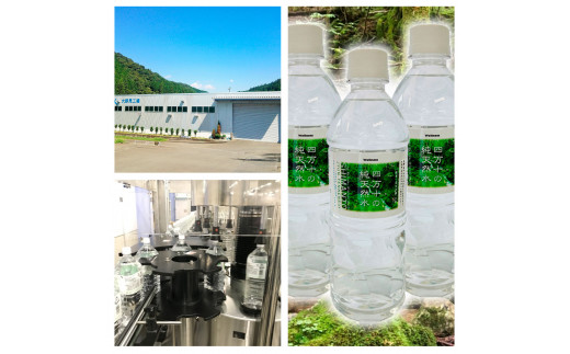 高知県芸西村のふるさと納税 SKS061 四万十の純天然水 500ml×24本 水 天然水 ナチュラルミネラルウォーター モンドセレクション金賞受賞 健康 おいしい お水 飲みやすい おすすめ ご家庭用 ご自宅用 防災 水 まとめ買い