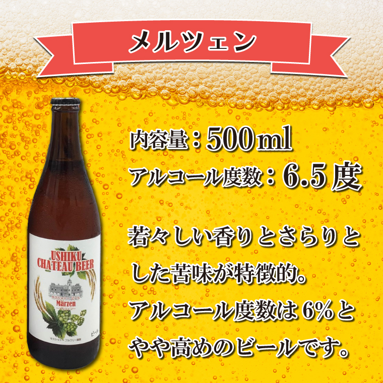 茨城県行方市のふるさと納税 FI-1 牛久シャトービール3種類6本セット（茨城県共通返礼品 牛久市） 地ビール クラフトビール お酒 飲み比べ 詰め合わせ セット お土産 お祝い 贈り物 ギフト 贈答 記念日 国産 茨城