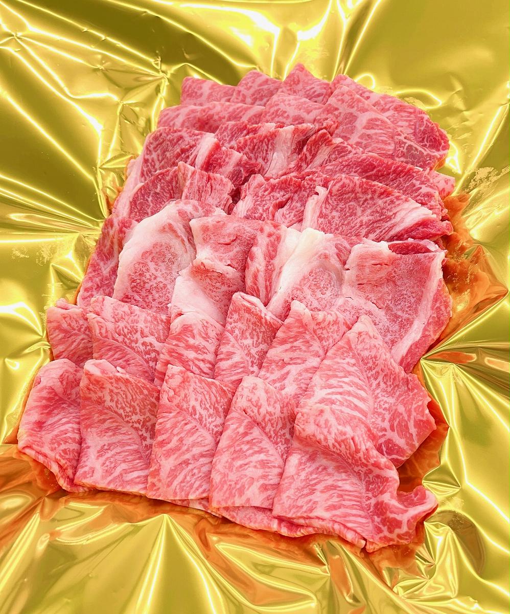 松阪牛焼肉カルビ（肩ロース・モモ・バラ） 800ｇ ギフト箱入り SS-87