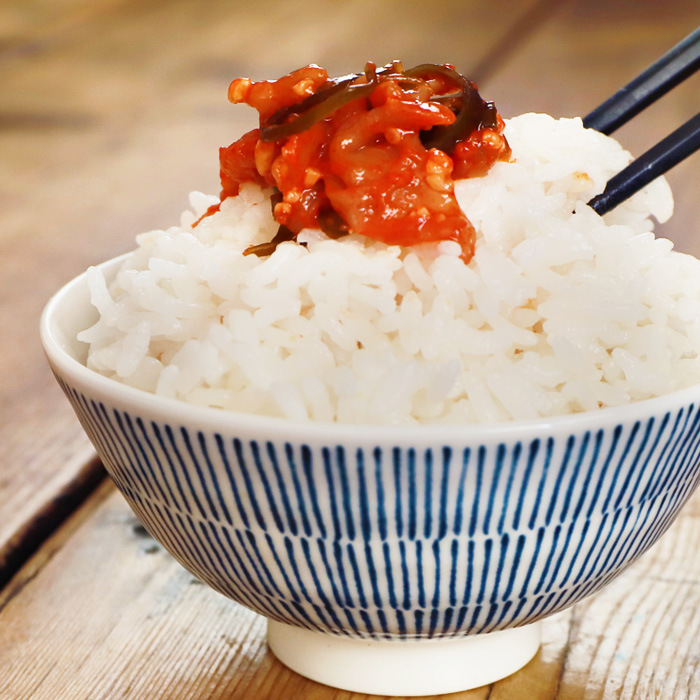 韓国風ピリ辛「ホタミミ三升漬け」200g×4個【26005】 / 北海道中標津町