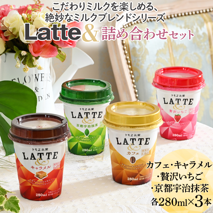 こだわりミルクを楽しめる、絶妙なミルクブレンドシリーズ Latte&詰め合わせセット ※着日指定不可 | 飲み物 飲料 ドリンク カップ飲料 ラテ カフェラテ いちごラテ 抹茶ラテ キャラメルラテ 詰め合わせ 詰合せ 飲み比べ 飲みくらべ ラテ ドリンク _DT02