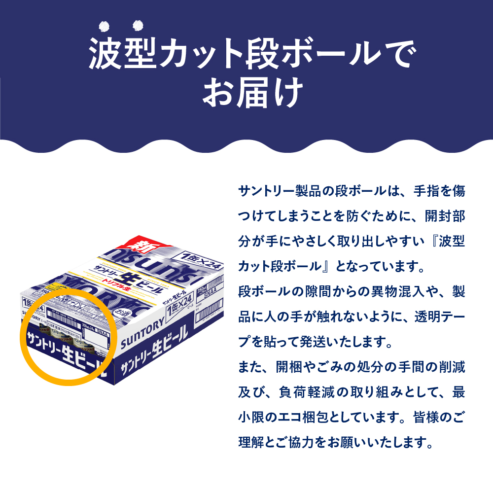 群馬県千代田町のふるさと納税 サントリー 生ビール トリプル生 350ml×24本 群馬県 千代田町