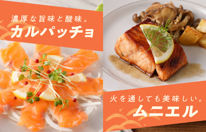 大阪府泉佐野市のふるさと納税 アトランティックサーモン 1kg 刺身用ポーション 小分け 3パック 真空パック 099H3167
