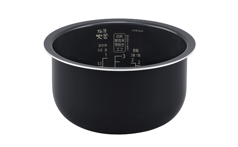 炊飯器 3合 アイリスオーヤマ IHジャー RC-ISA30-B ブラック IH