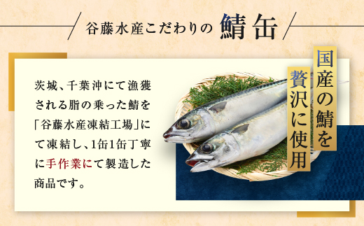 茨城県大洗町のふるさと納税 さば缶詰 水煮 190g 24缶 セット 国産 鯖 サバ 缶詰 非常食 長期保存 備蓄 魚介類 常温 常温保存