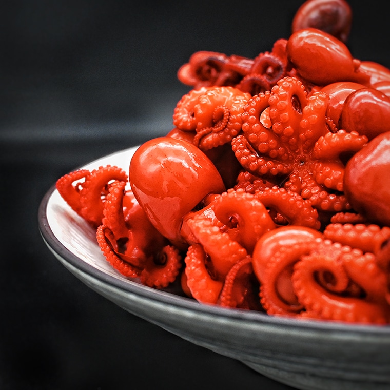 味付けチビたこ からし風味 800g 3箱 やまさん商店 たこ 蛸 ピリ辛