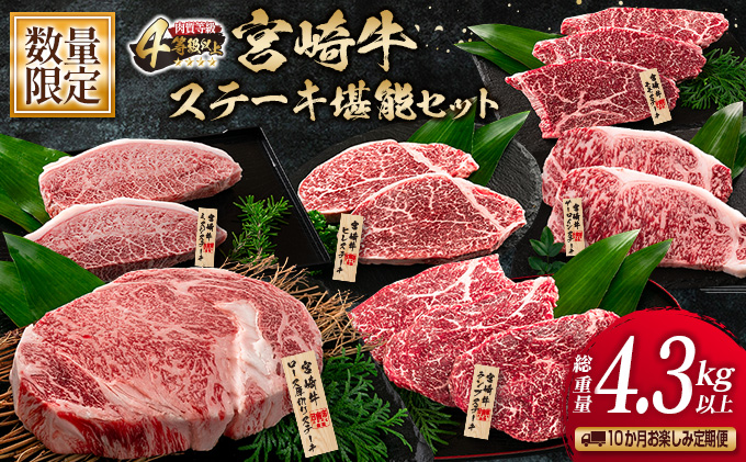 _^/お好みステーキ塊肉とスライス肉の4kgセット！ 興味深く サーロインステーキ！