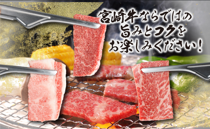 宮崎県串間市のふるさと納税 KU318 宮崎牛焼肉セット 計1.2kg