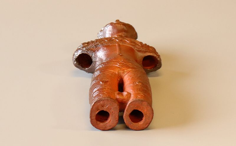 土偶 国宝土偶「中空土偶」（函館市教育委員会蔵）北海道初の国宝