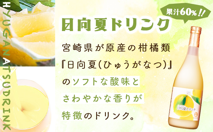 宮崎県串間市のふるさと納税 KU101 驚きの果実感！ 宮崎果汁オススメセット(720ml×6本) 【宮崎果汁】