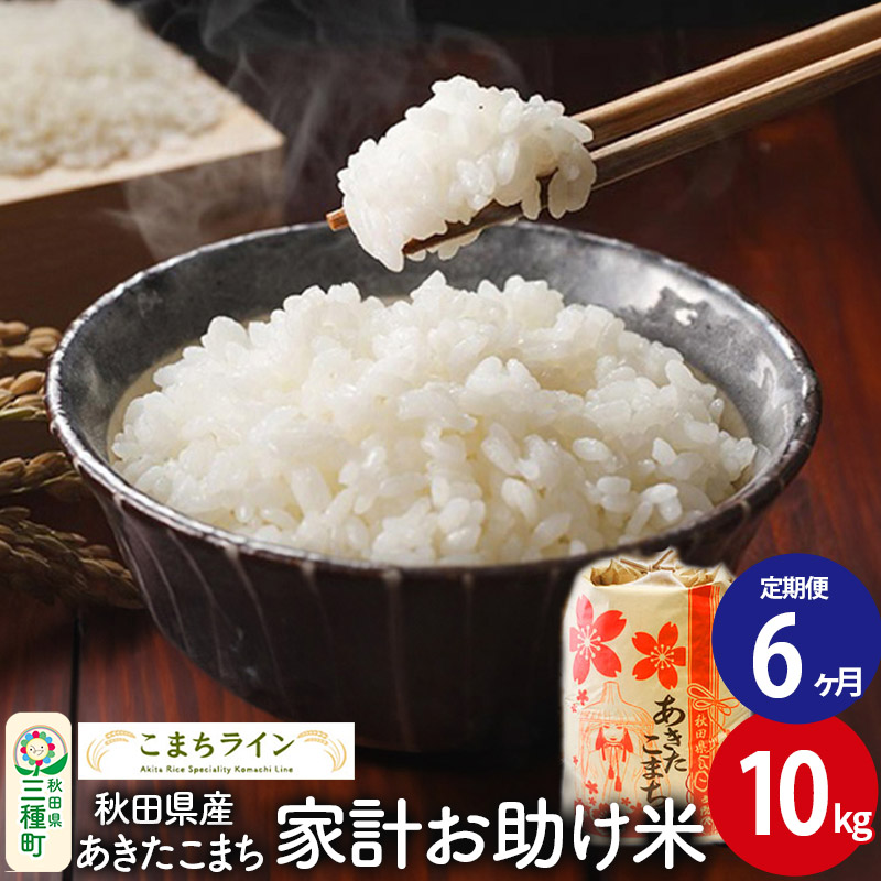 ふるさと納税 令和5年産 あきたこまち 精米 単一原料米 10kg（5kg×2袋