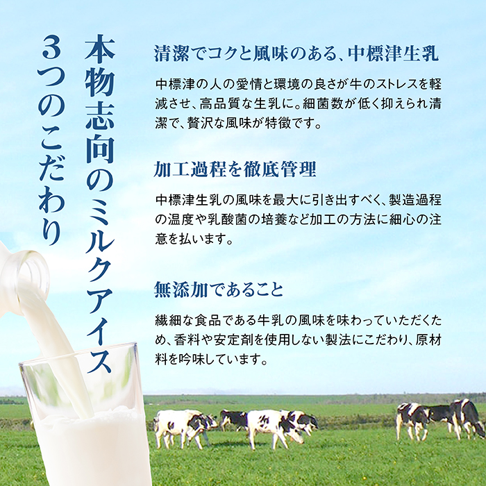 北海道中標津町のふるさと納税 【無添加】北海道 フローズンヨーグルト×6個【11038】