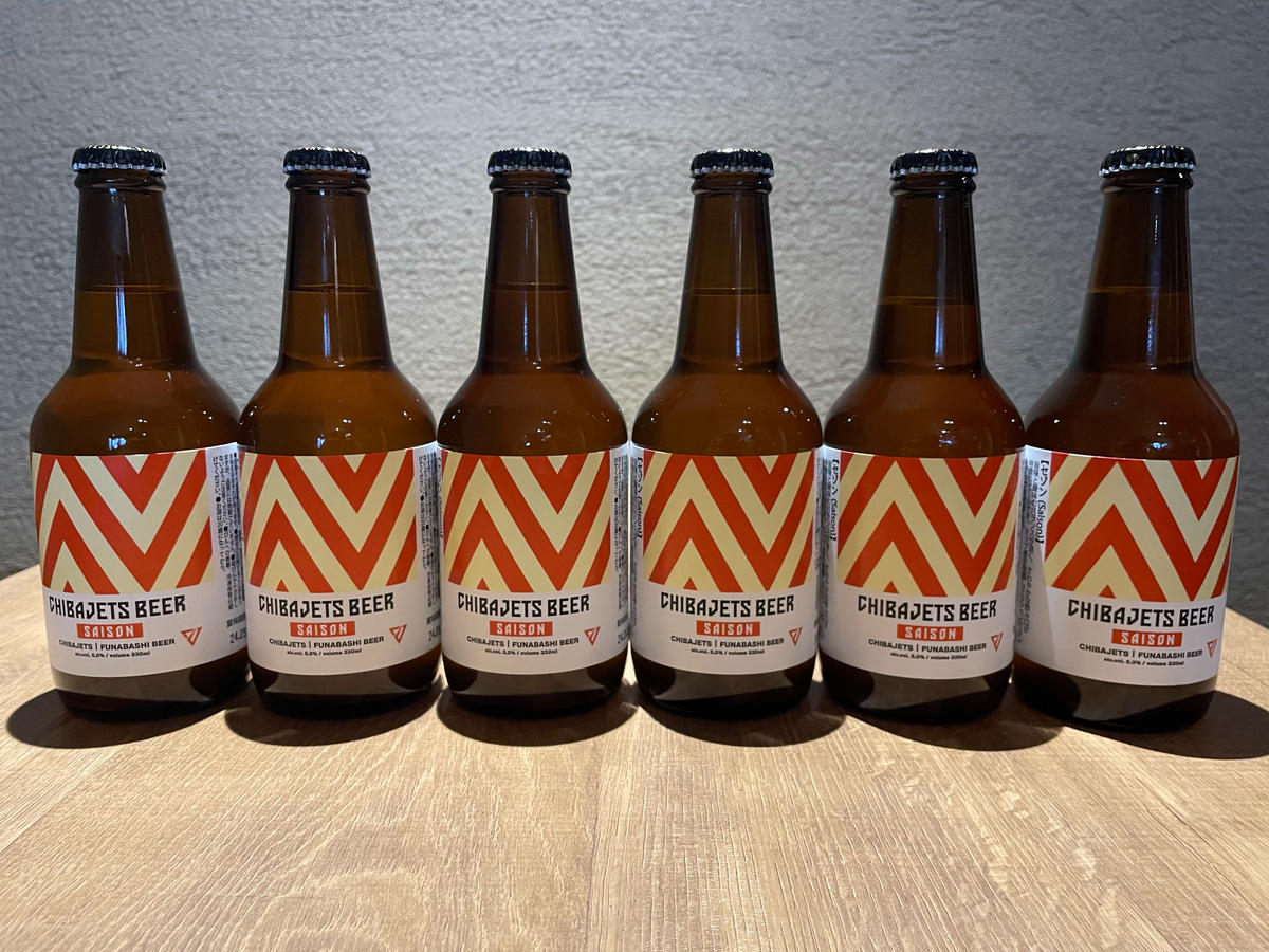 船橋発のクラフトビール】千葉ジェッツ セゾンビール（瓶