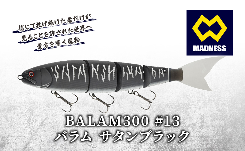 MADNESS/バラム300・245】”デカバス師”サタン島田の悪魔的