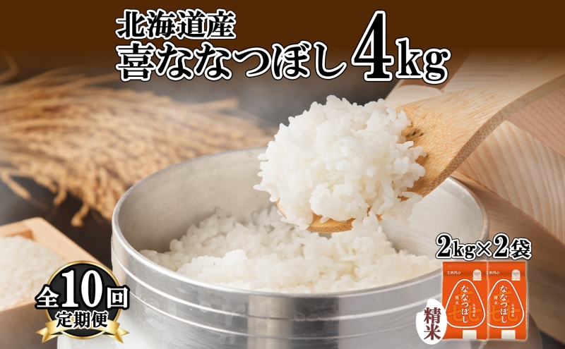 北海道産ななつぼし 10キロ×2袋④