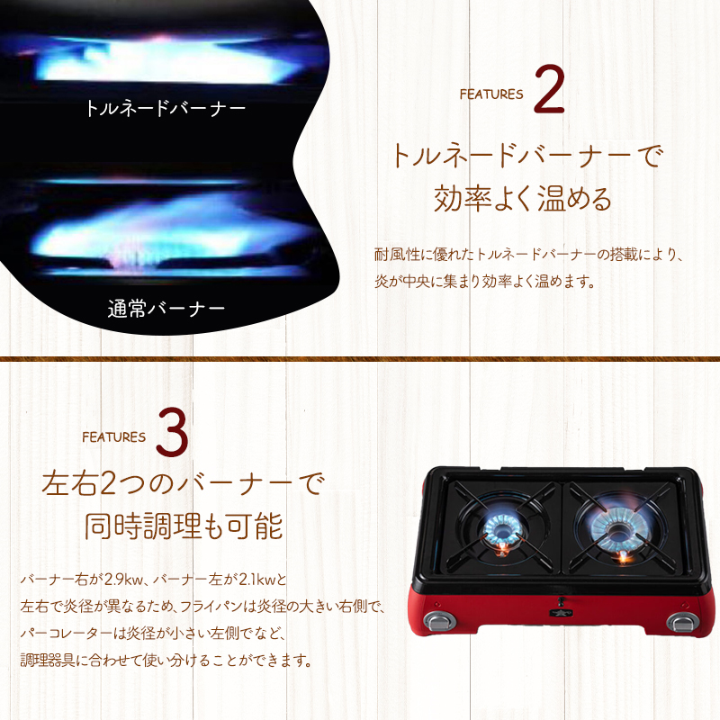 正規取扱店 センゴクアラジン ポータブルガスカセットコンロ SAG