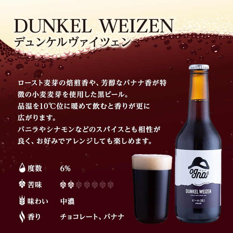 長野県駒ヶ根市のふるさと納税 南信州ビールOgna「飲み比べセット」（6種24本） お酒