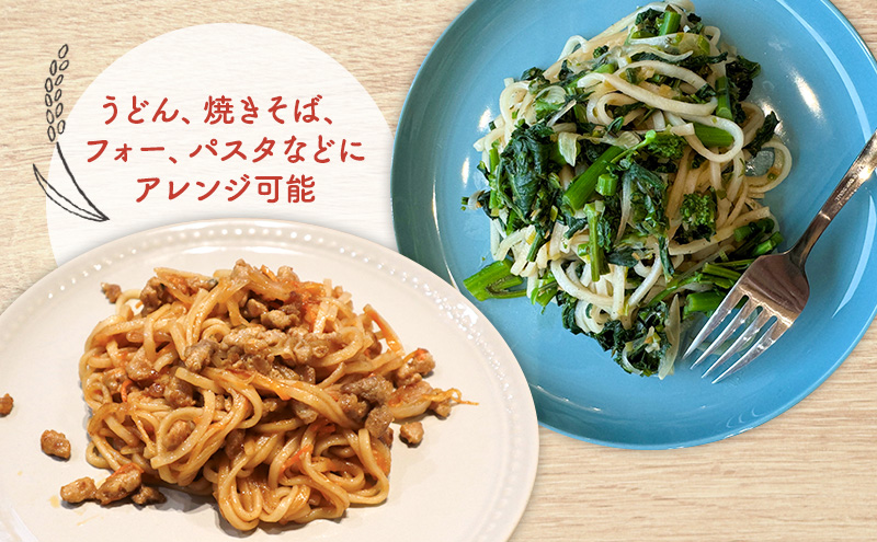 岡田農園のハツシモで作った玄米ポンせんと米粉麺 / 岐阜県海津 岡田農園のハツシモで作った玄米ポンせんと米粉麺 / 岐阜県海津