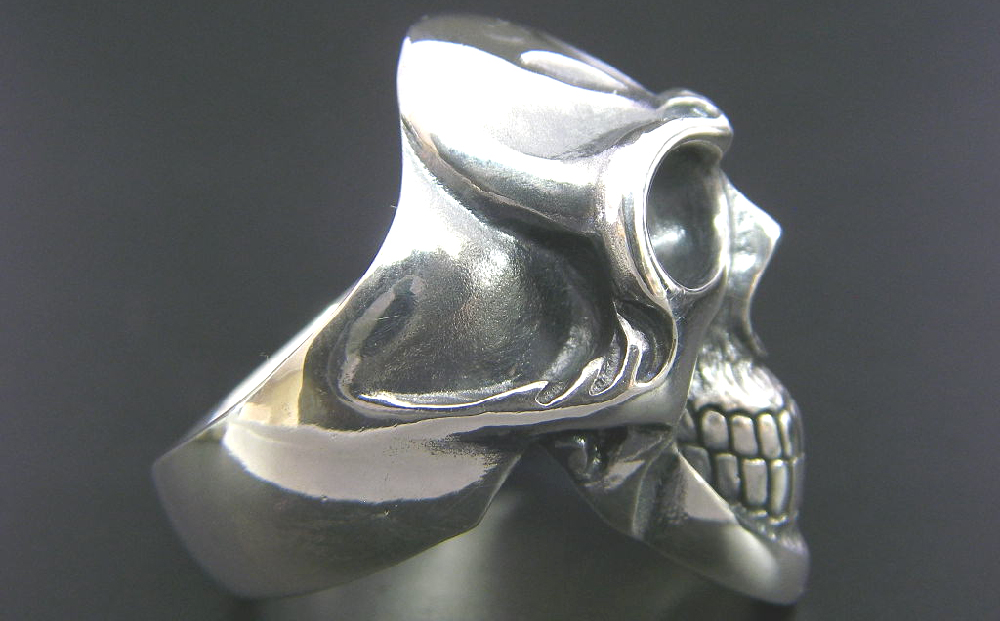 Standard skull ring スタンダード スカル リング ｜ 定番的 な スカル
