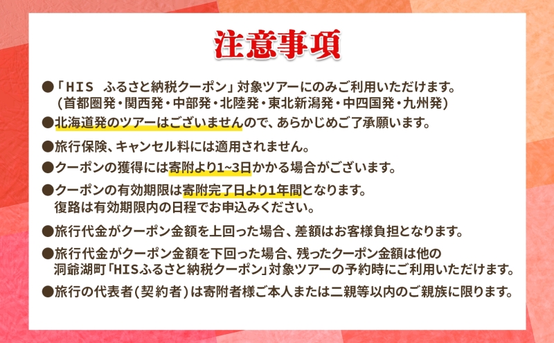 HISふるさと納税 クーポン(北海道 洞爺湖町)【90,000円分】 旅行 ツアー 宿泊 ホテル 観光 飛行機 / 北海道洞爺湖町 |  セゾンのふるさと納税