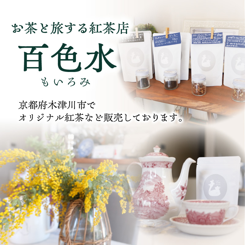 【全3回定期便】世界の美味しい紅茶５種セット 【010-03-T2】|お茶と旅する紅茶店　百色水　もいろみ