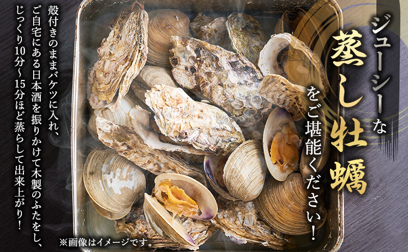 北海道厚岸町のふるさと納税 元祖 厚岸バケツ牡蠣セット12個 北海道 牡蠣 カキ かき 魚介類 シーフード マルえもん