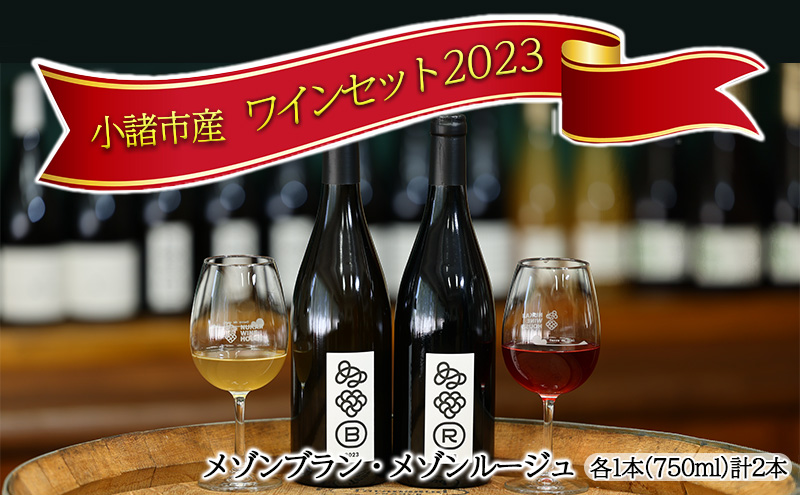 ワイン2本セット 赤ワイン 白ワイン お酒 酒 アルコール 長野県 小諸市 小諸 ギフト プレゼント