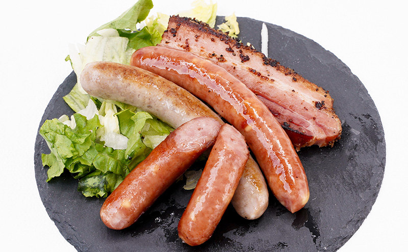 ドイツの森 人気の4種 ソーセージ セット 岡山 肉 加工品 / 岡山