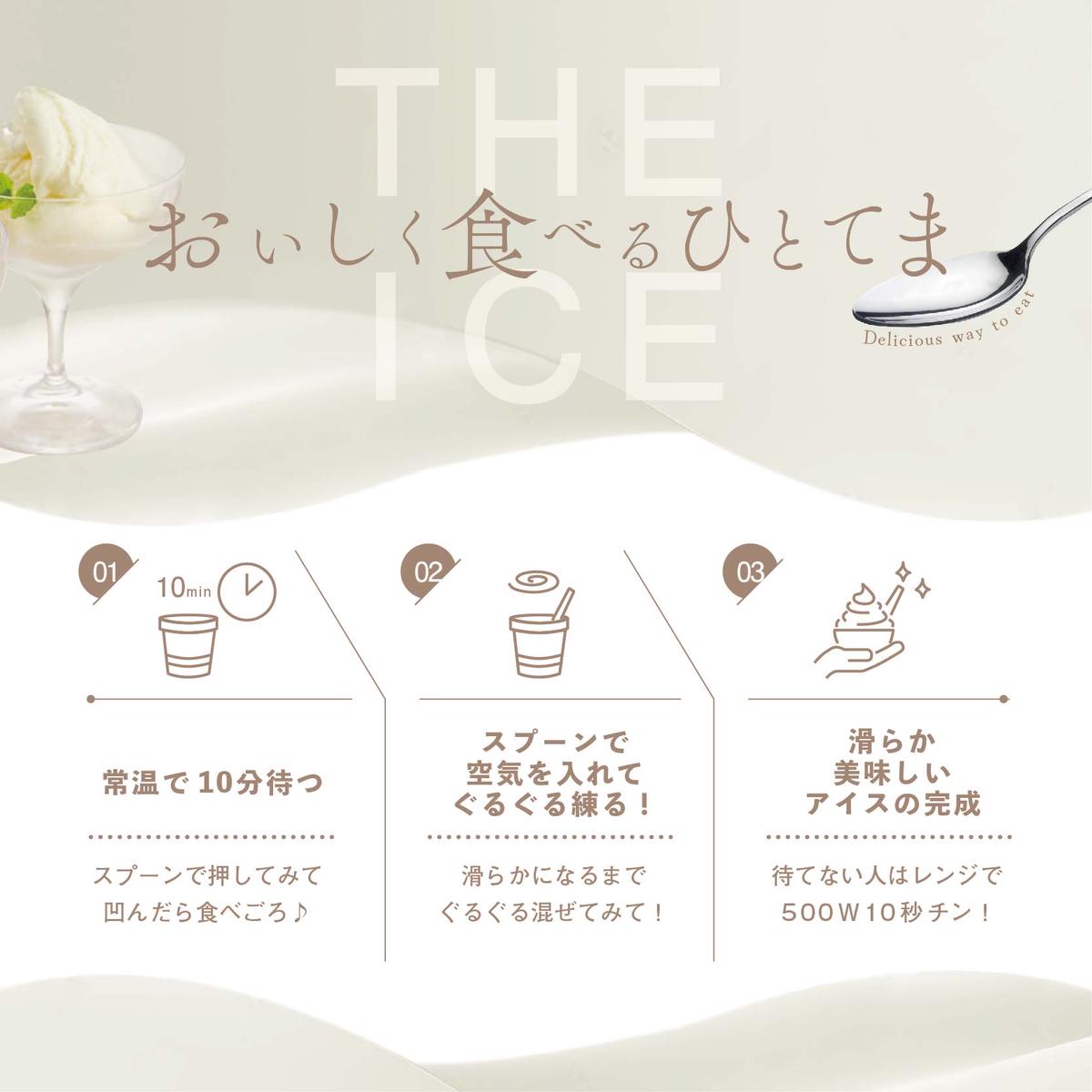 北海道別海町のふるさと納税 【THE ICE】エキストラミルク6個