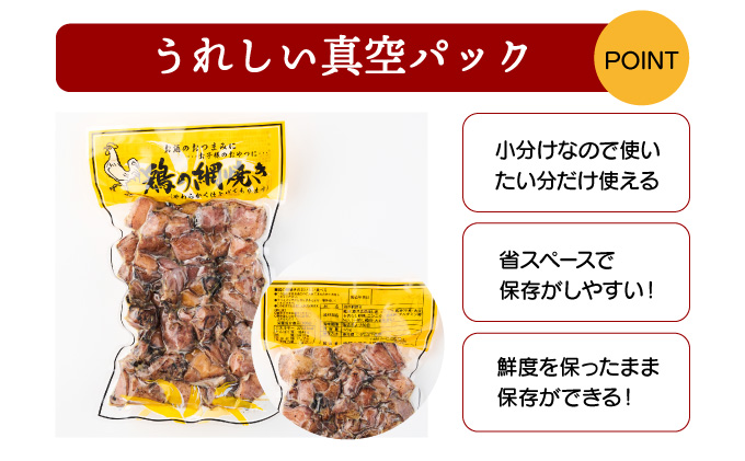 宮崎県串間市のふるさと納税 KU406  一度食べたらなぜかやみつき！秘伝のタレ仕込み鶏の網焼き 1.19kg（170g×7パック）【地どりの田中】